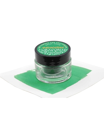 Handwritmic grass green ink powder