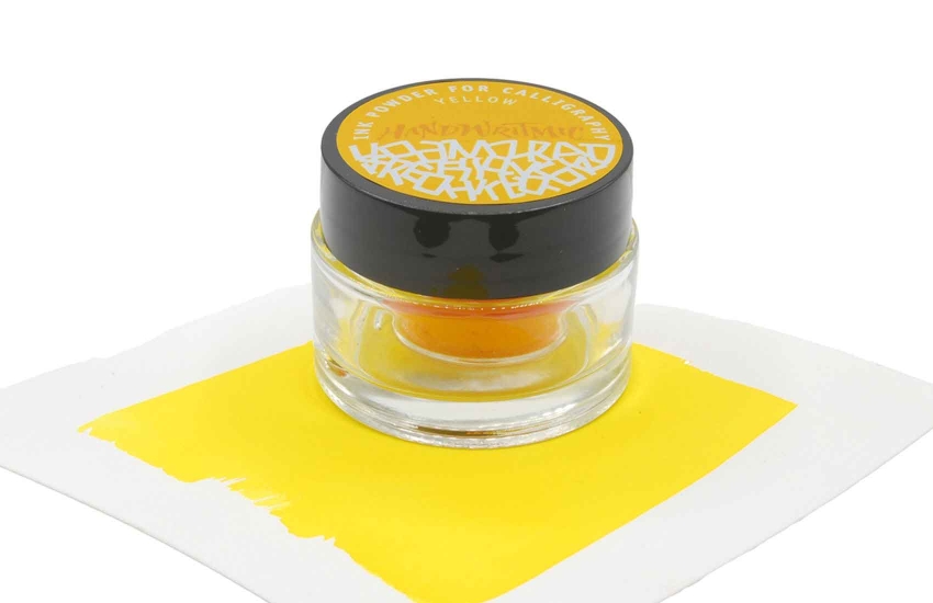 Encre en poudre jaune Handwritmic