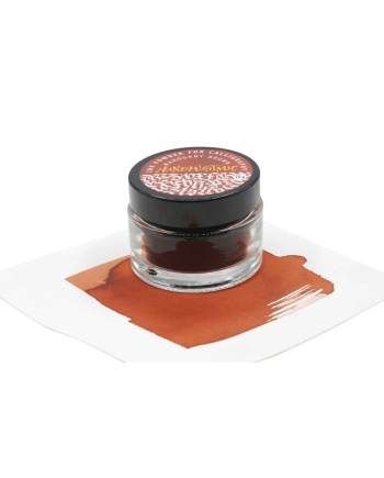 Handwritmic mahogany brown ink powder