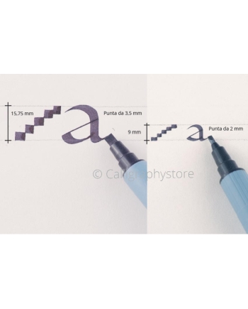 Zig Calligraphy II black dual pen