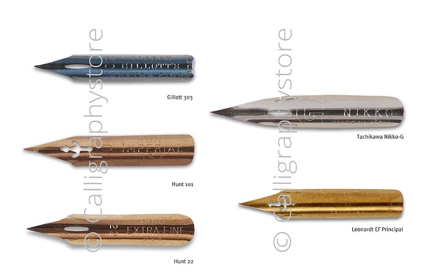 Set professionnel pour cursive anglaise