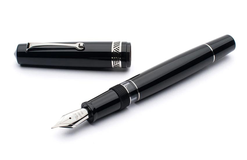 Leonardo Momento Magico - noir brillant stylo-plume