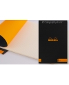 Bloc papier vélin Rhodia ivoire ligné A4+