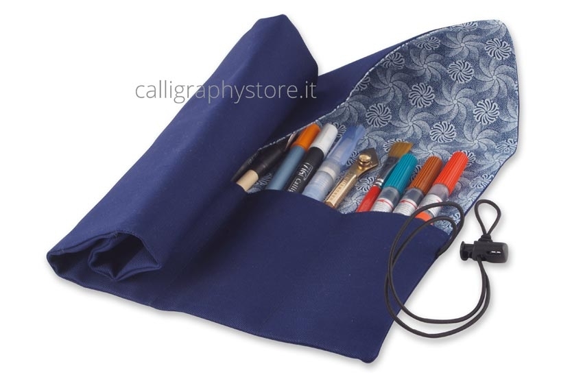 Étui pour calligraphie bleu mod. C