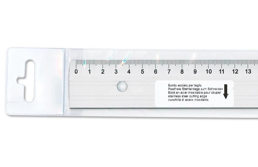Règle en acier pour couper 50 cm