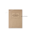 Ruled paper pad for copperplate