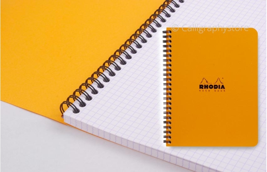 Bloc Rhodia vélin blanc quadrillé