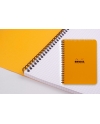 Bloc Rhodia vélin blanc quadrillé