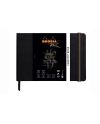 Rhodia album nero Carb'on A5 - landscape