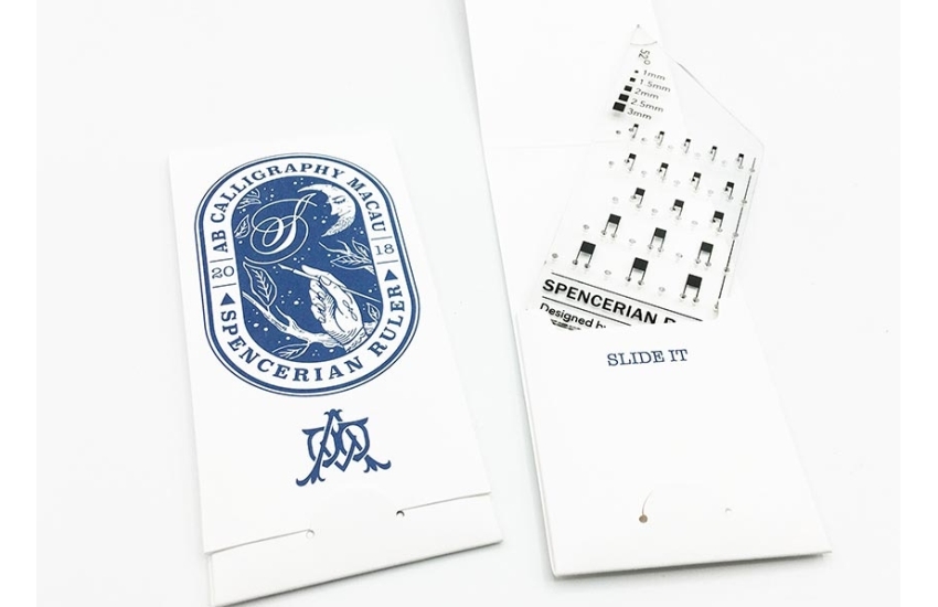 AB Spencerian ruler
