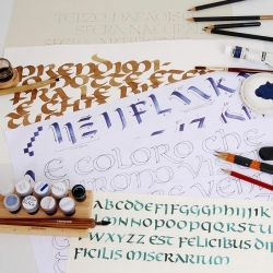 Scriviamo l’italico con il pennino