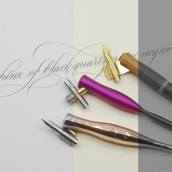 Oblique penholders